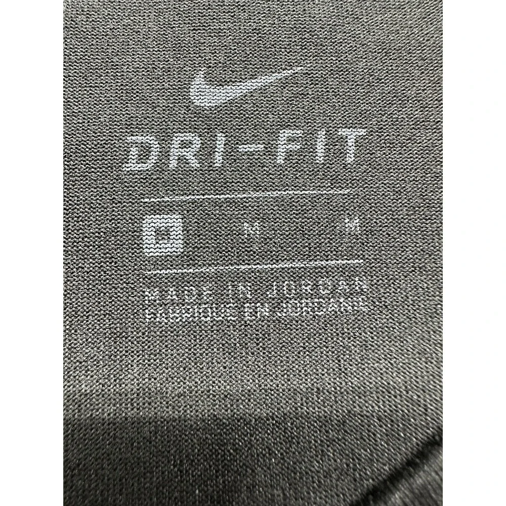 Nike Dri-Fit Women's Logo Graphic Sheer Polyester Sleeveless Tank Top Black M